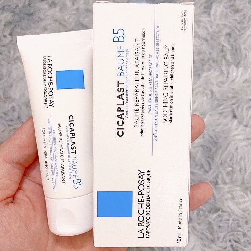 Kem phục hồi da B5 Laroche Posay giúp làm dịu và làm mát thích hợp cho trẻ em