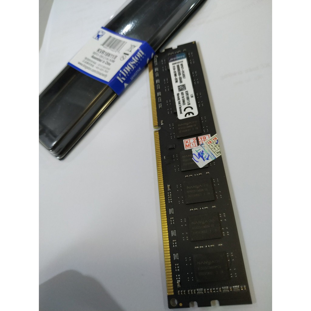 [Kho phụ kiện] RAM Kingston 8GB DDR4 Bus 2400 MHz Mới Bảo Hành 3 Năm