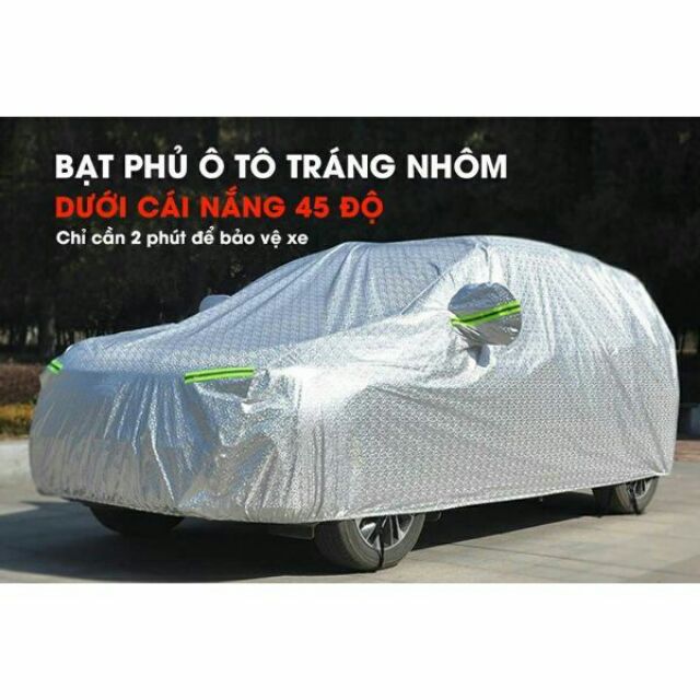 Bạt phủ ô tô tráng nhôm chống nóng - chống mưa cao cấp cho tất cả các dòng xe | BigBuy360 - bigbuy360.vn