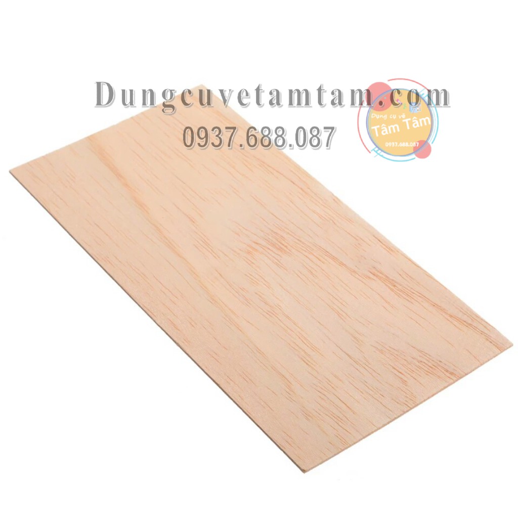 [ TÂM TÂM ]-Gỗ Basa làm mô hình, Gỗ Ba sa nhẹ làm mô hình bản rộng 10cm -Mô Hình
