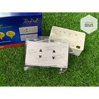 Mặt ổ cắm,hạt công tắc Sino - dòng S18