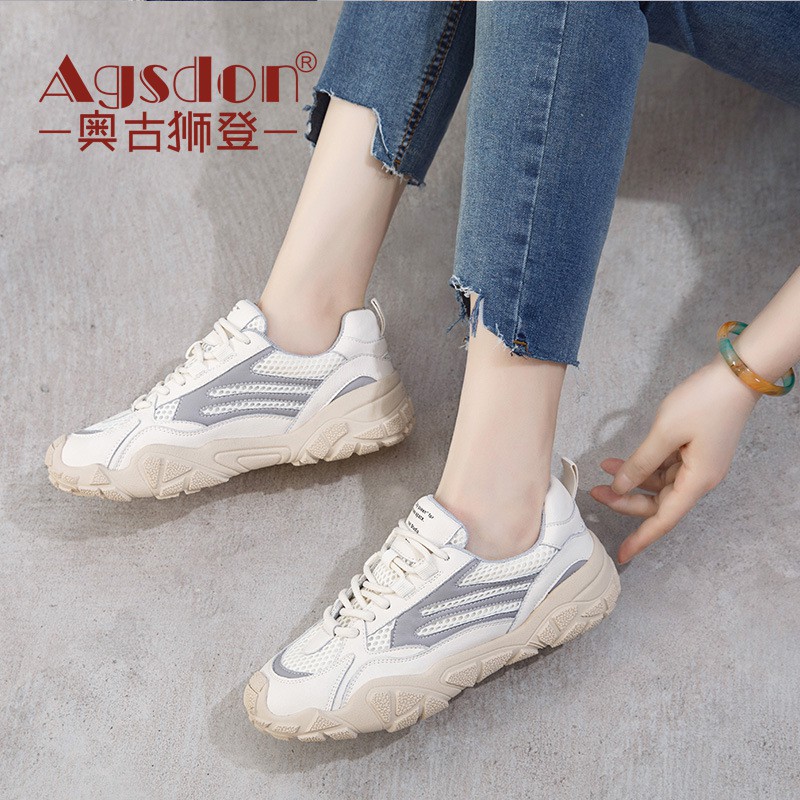Augusto summer new dad shoes women's 2021 fashion comfort and casual running sneakers ins fashionable ladies shoes