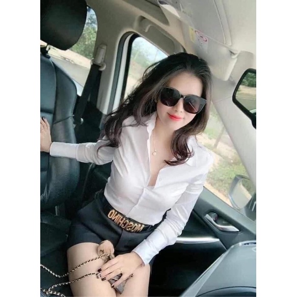 ÁO SƠMI TRẮNG CHIẾT LY