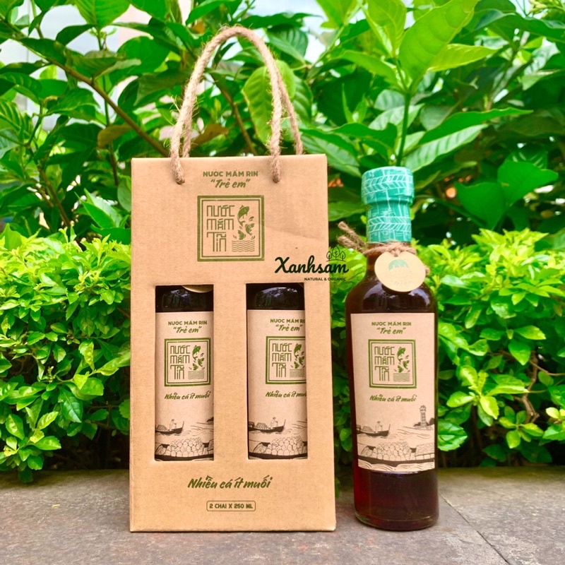 Nước Mắm Rin Trẻ Em 60ml 250ml 42 độ đạm - TĨN - XanhSam