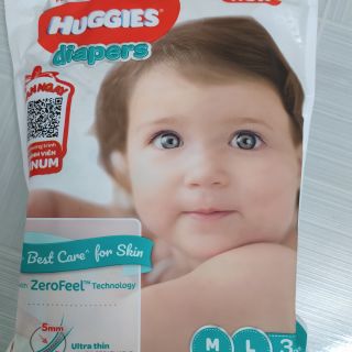 Tã dán HUGGIES PLATINUM M 3 miếng