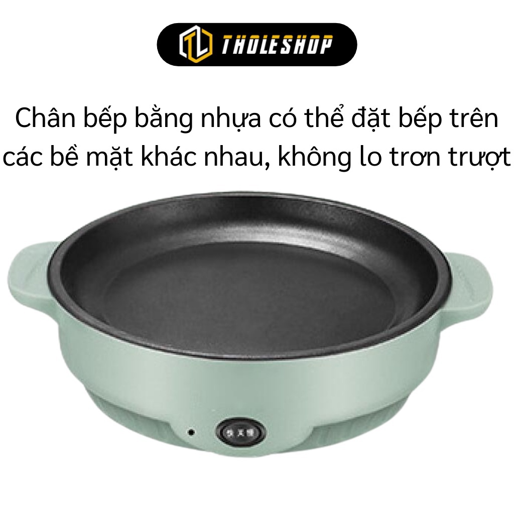 Bếp nướng điện GIÁ SỈ Bếp nướng điện không khói Hàn Quốc hình tròn mini, vỉ nướng chống dính 9778