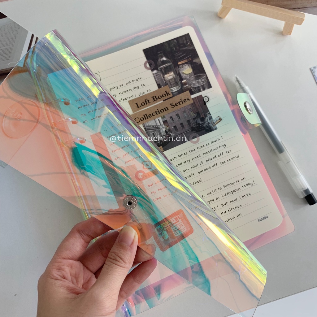 SỔ CÒNG SẮT BINDER A5 BÌA NHỰA DẺO 100 TRANG  - GIẤY 120GSM - Tiệm nhà Chun