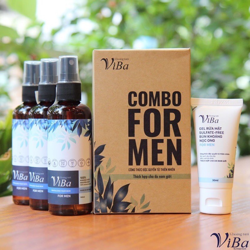 Sữa rửa mặt ViBa formen 30ml và 100ml