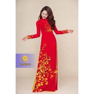 Vải Áo Dài Tằm Ý, Lụa Nhật  QAD85