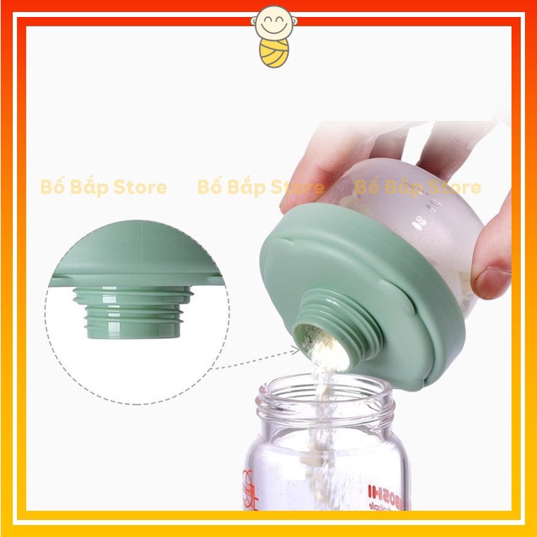 Hộp Chia Sữa ⚡4 TẦNG⚡ Hộp Đựng Sữa Bột, Đồ Ăn Dặm, Có Quai Cầm Chắc Chắn Cho Bé