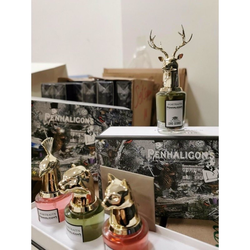 [hàng hiếm] set nước hoa đầu thú penhaligon’s mini 30mlx4 🌾 4 mùi cực phẩm🌱 set nhỏ xinh kèm túi🌺 | Thế Giới Skin Care