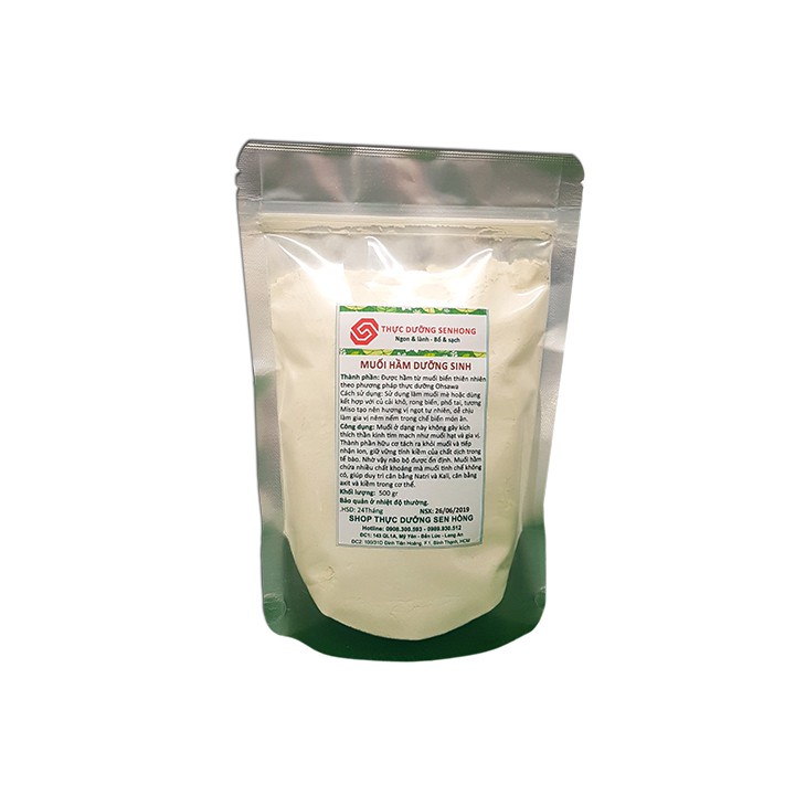 Muối Hầm (500Gr) - Thực dưỡng Sen Hồng