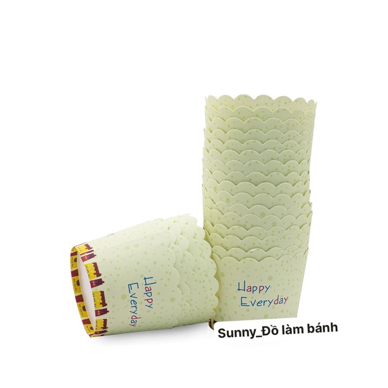 Cupcake cứng Happy Everyday(khoang 50 cái)