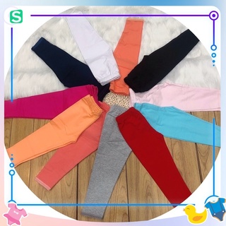 Quần legging GAD màu trơn bé gái đại