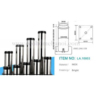 CHÂN INOX TỦ, GHẾ SOFA
