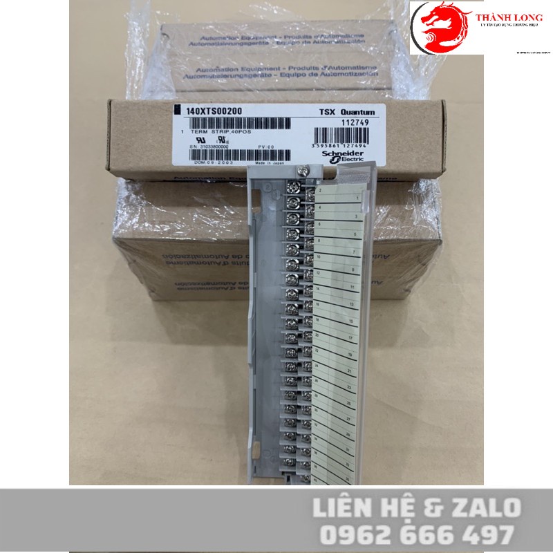 Cầu đấu PLC SCHNEIDER 140XTS00200 Japan vỏ nâu