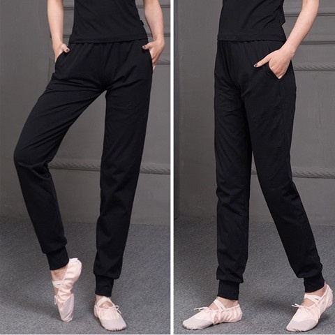 ☞✧☍Mùa xuân và hè đóng quần củ cải rộng mỏng unisex tập yoga khiêu vũ dành cho người lớn áo
