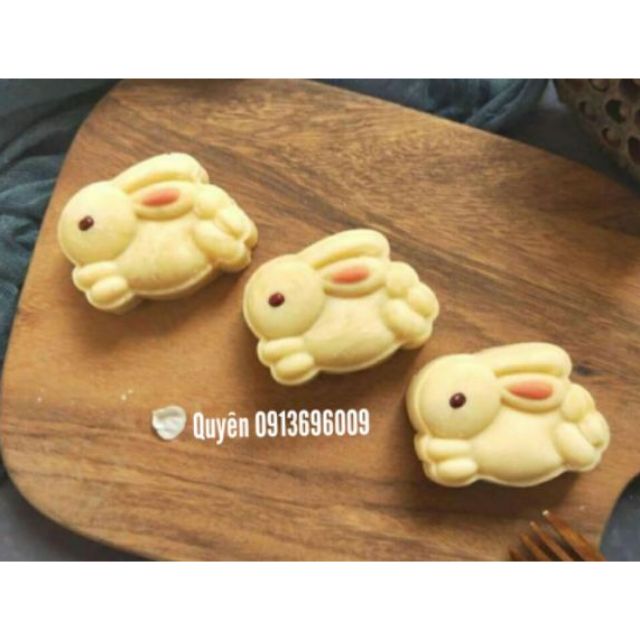 Khuôn trung thu lò xo 2020 Thỏ lồng đèn 63g