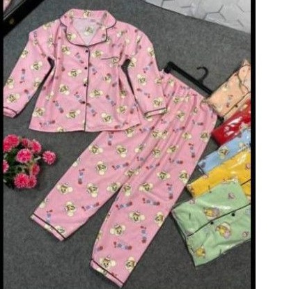 bộ pizama lụa mã 354
