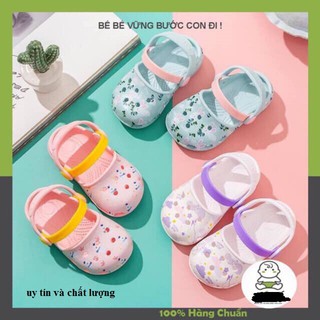 Dép sục Cheerful Mario kiểu dáng vintage chống trơn chống  trượt có quai cho bé(sẵn hàng+ảnh thật)