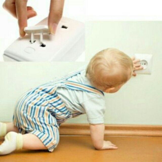 Nút bịt ổ điện 2 chân
