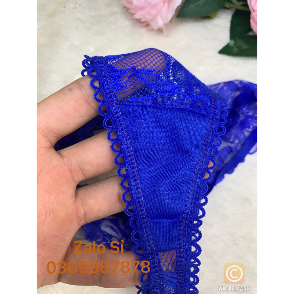 [FREE SHIP] Quần lót ren lọt khe nữ nhiều màu lựa chọn
