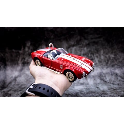 MÔ HÌNH XE SHELBY COBRA RED 1:26 MZ KHÔNG HỘP 1253