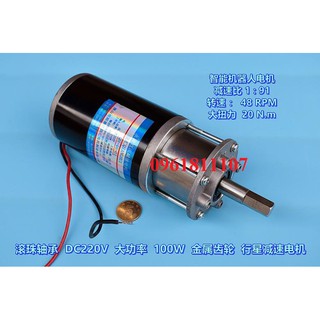 Motor giảm tốc 220V planetary 48 vòng
