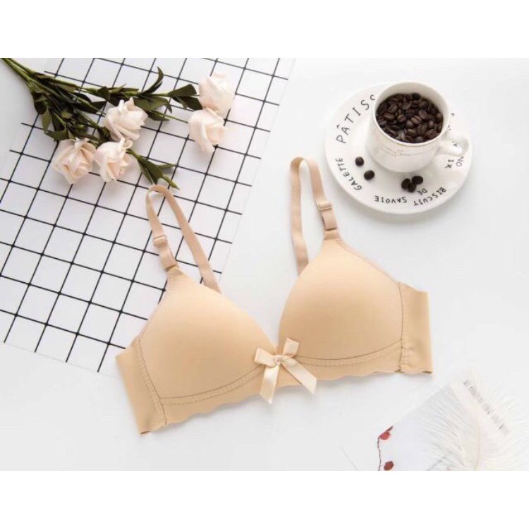 ÁO LÓT SU TRƠN ĐÍNH NƠ MẪU MỚI 6690