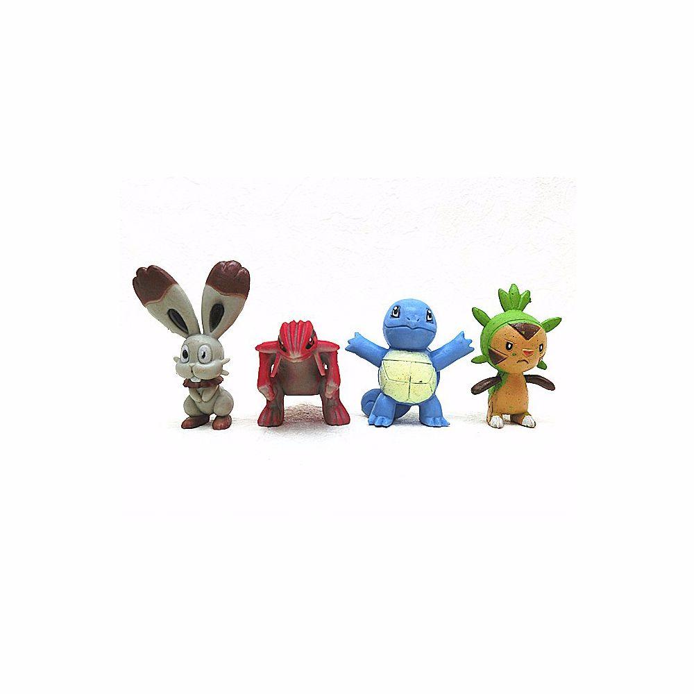 Set 24 Mô Hình Nhân Vật Pikachu Kích Thước 4-5cm