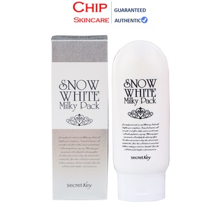 Mẫu mới, date mới] Kem Tắm Trắng Secret Key Snow White Milky Pack Hàn Quốc