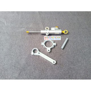 Trợ lực cổ xe sonic RPM màu trắng có bas tròn