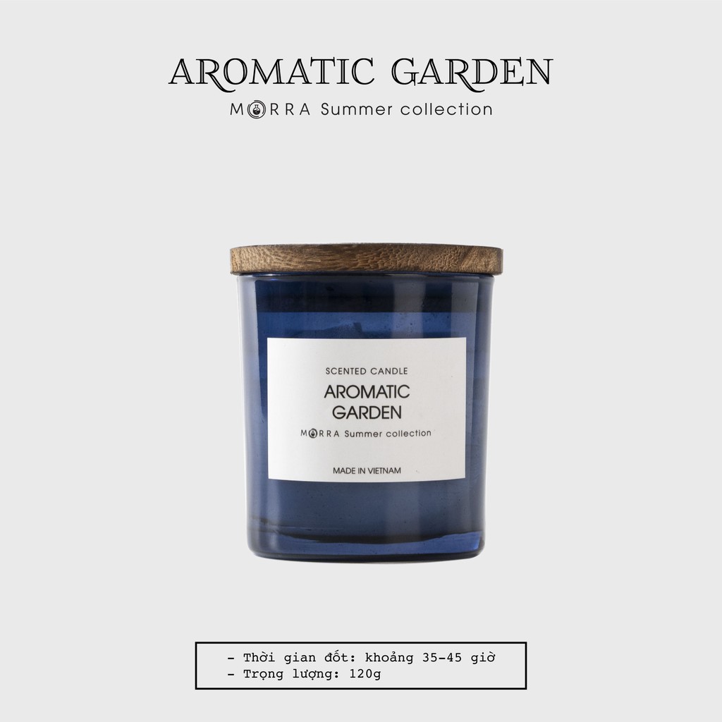 Nến thơm Morra Aromatic Garden 120g