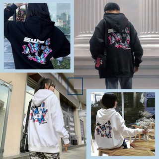 [Rẻ vô địch] Áo khoác nỉ hoodie bướm SWE