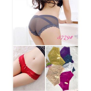 Sỉ 10 quần lót ren cạp chéo đính nơ siêu xinh MS 5779