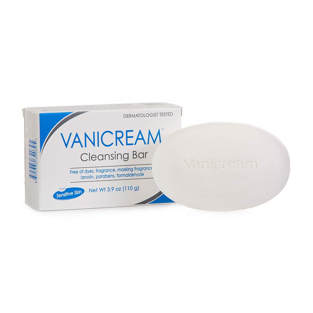 Bill US - Xà phòng tắm cho da nhạy cảm Vanicream Cleansing Bar 110g