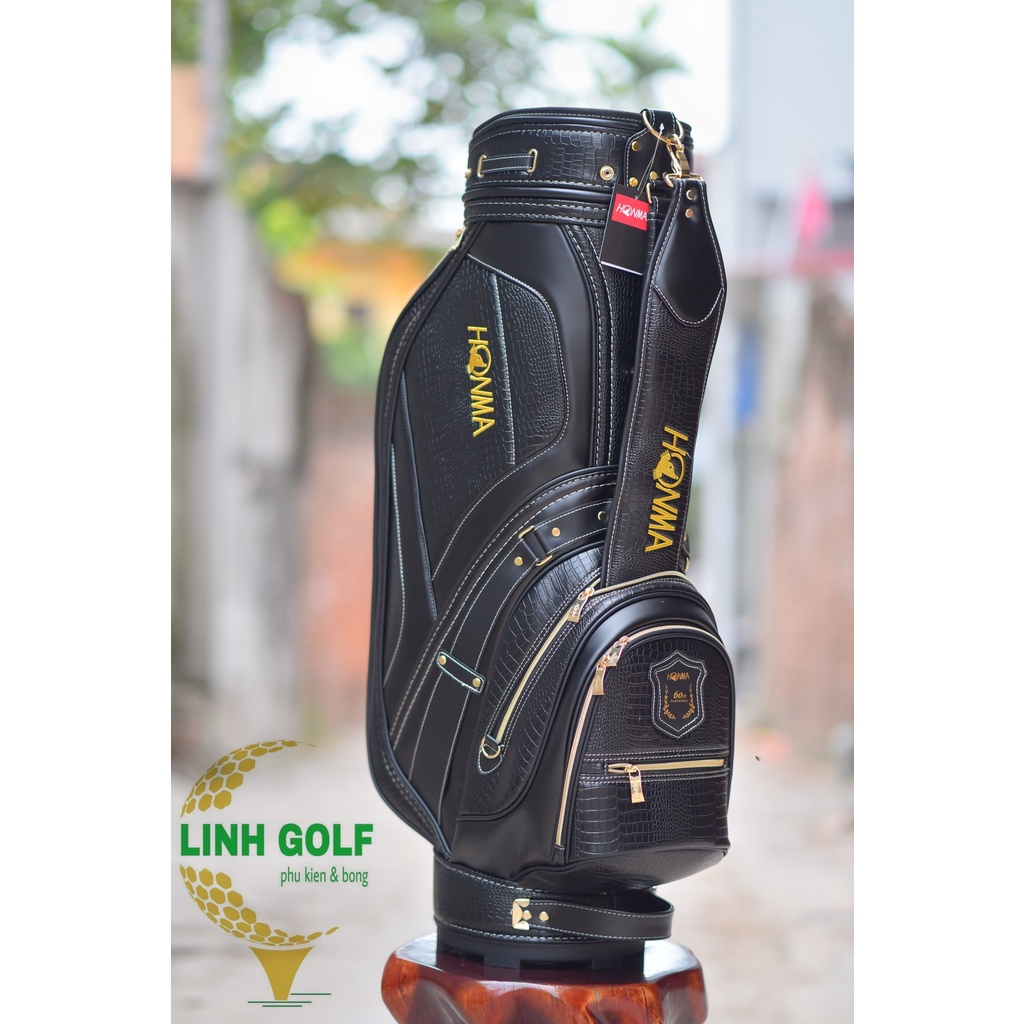 Túi đựng gậy golf Honma 60 năm ,chất liệu da cao cấp