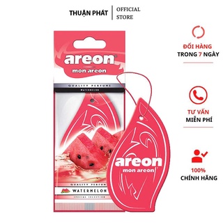 Lá thơm treo xe ô tô mon areon - nhập khẩu bulgaria
