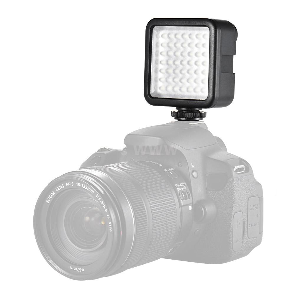 Bảng Đèn Led Andoer W49 Cho Máy Ảnh Canon Nikon Sony A7 Dslr
