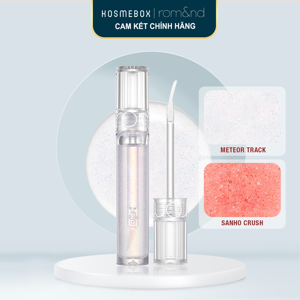 Son Bóng Cho Đôi Môi Căng Mọng rom&amp;nd Glasting Water Gloss 4.5g