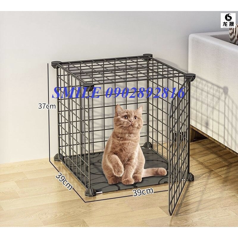 [COMBO CHUỒNG] LƯỚI THÉP DÀNH CHO CHÓ MÈO THÚ CƯNG DƯỚI 6 KG ĐA NĂNG TIỆN LỢI