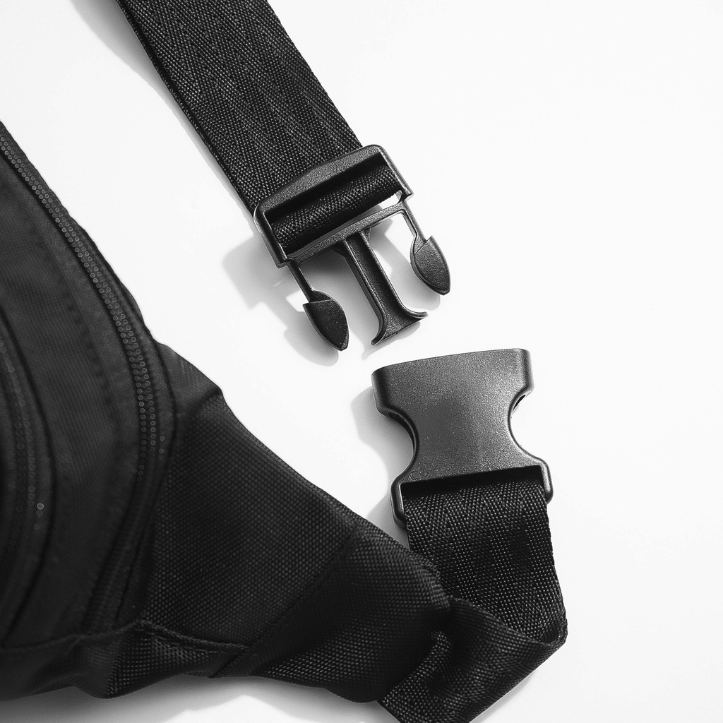 Túi bao tử đeo chéo Bumbag nam nữ unisex vải Polyester Canvas cao cấp chống thấm nước thương hiệu MASON - M25