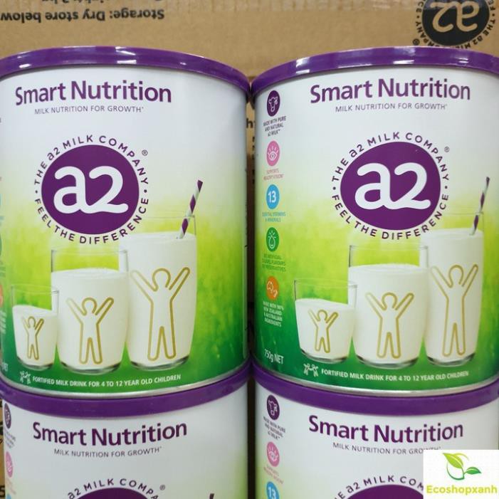 Sữa bột A2 Smart Nutrition của Úc loại 750gram cho bé từ 4-12 tuổi Date mới