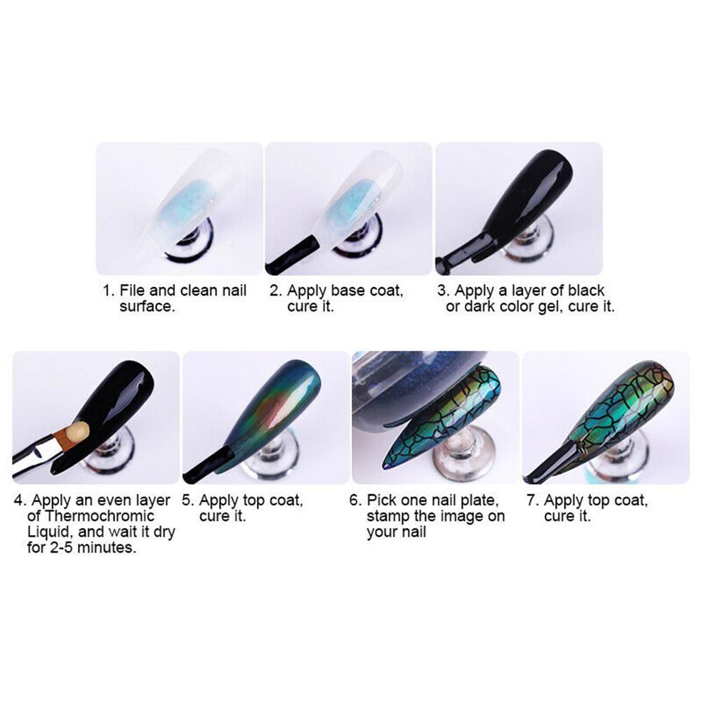 Gel Sơn Móng Tay Dạng Lỏng Có Đèn LED UV|Sơn Móng Tay Thời Trang