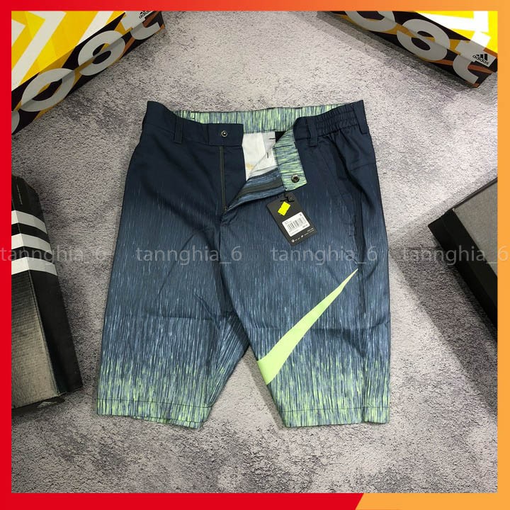 Quần short thể thao nam cạp cúc vải gió 3 túi khóa vnxk xịn SNI07