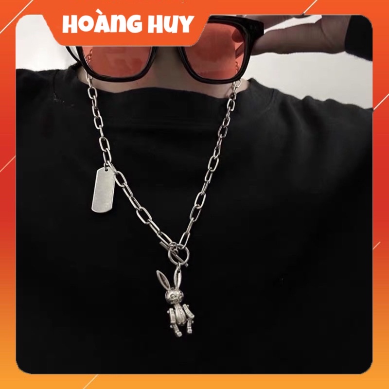 🐰 DÂY CHUYỀN THỎ TẶNG KÈM MẶT KIM LOẠI KHẮC CHỮ HOPE CỰC ĐẸP VÀ HOT TRÊN TIKTOK VIỆT VÀ TRUNG