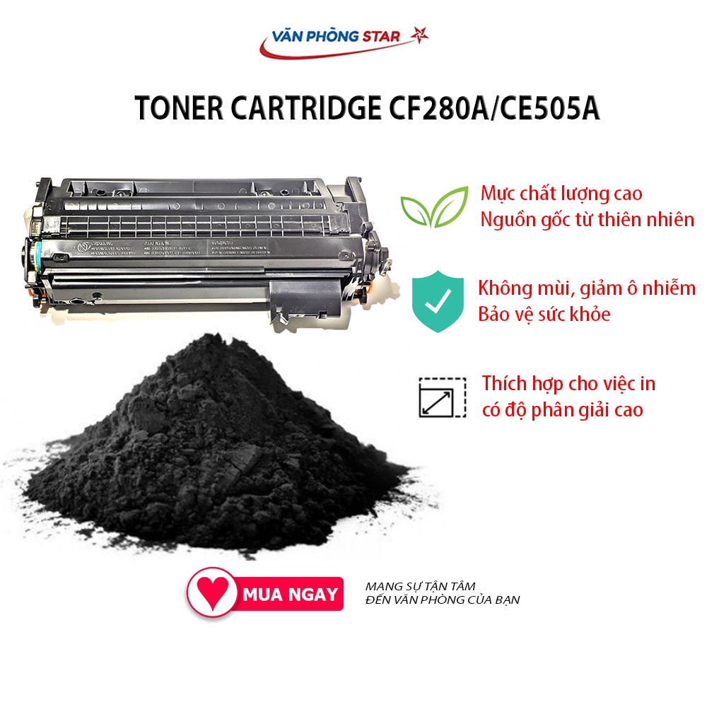 Hộp Mực 05A 80A dùng cho máy in HP LaserJet P2035 2055 Pro 400 M401 Canon LBP 6650/6650DN - CAM KẾT BẢO HÀNH 1 ĐỔI 1