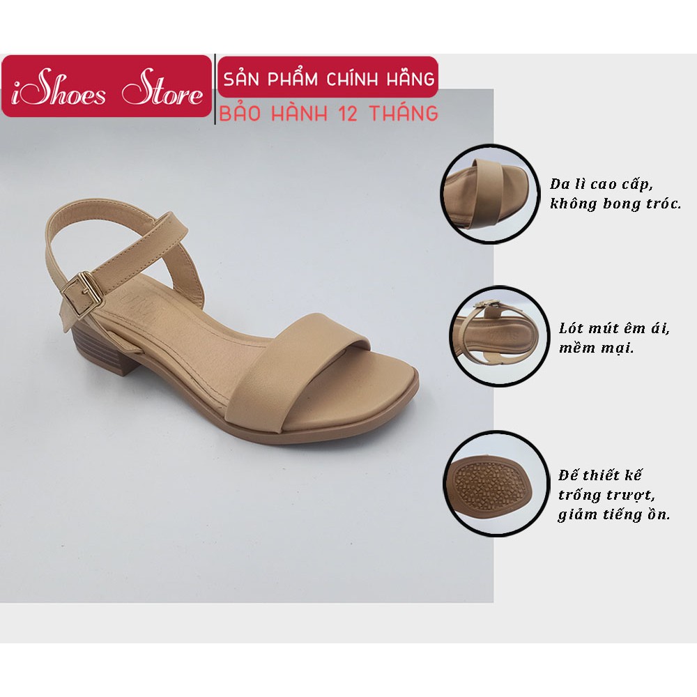 Sandal phối dây quai mảnh cao 2cm - X110