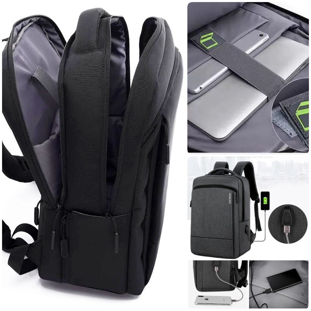 Balo nam nữ công sở cao cấp unisex chống thấm nước, đựng vừa laptop, thích hợp đi làm và du lịch N05 | BigBuy360 - bigbuy360.vn