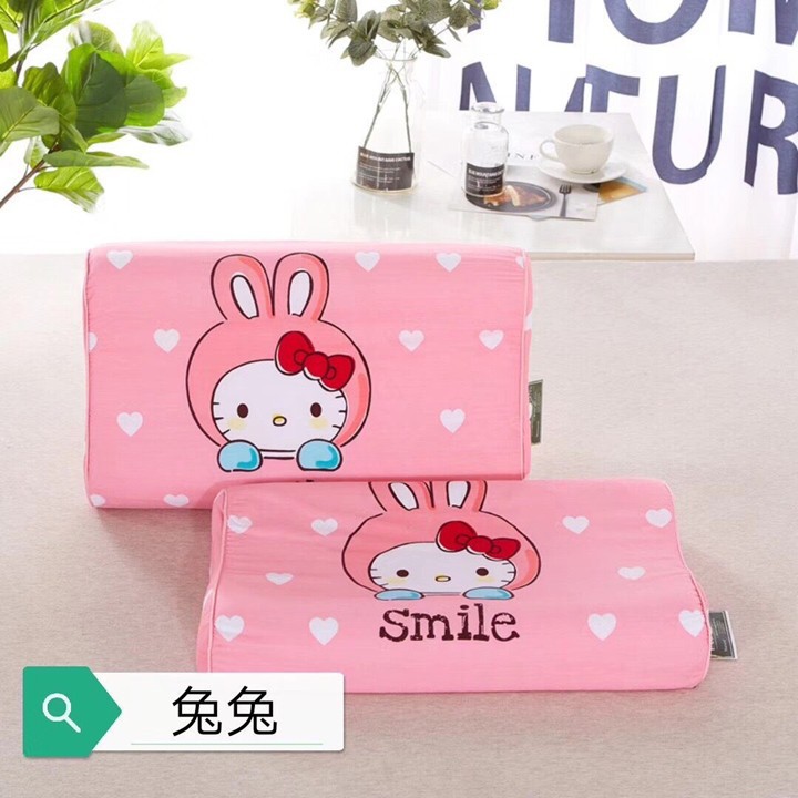 Gối đầu cao su cho bé họa tiết dễ thương